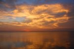 Breathtaking sunsets over Copano Bay